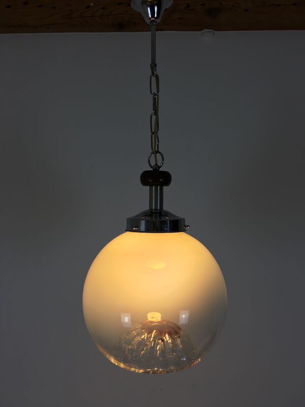 Suspension Mazzega verre de Murano