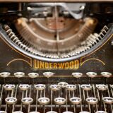 Underwood typewriter early twentieth century