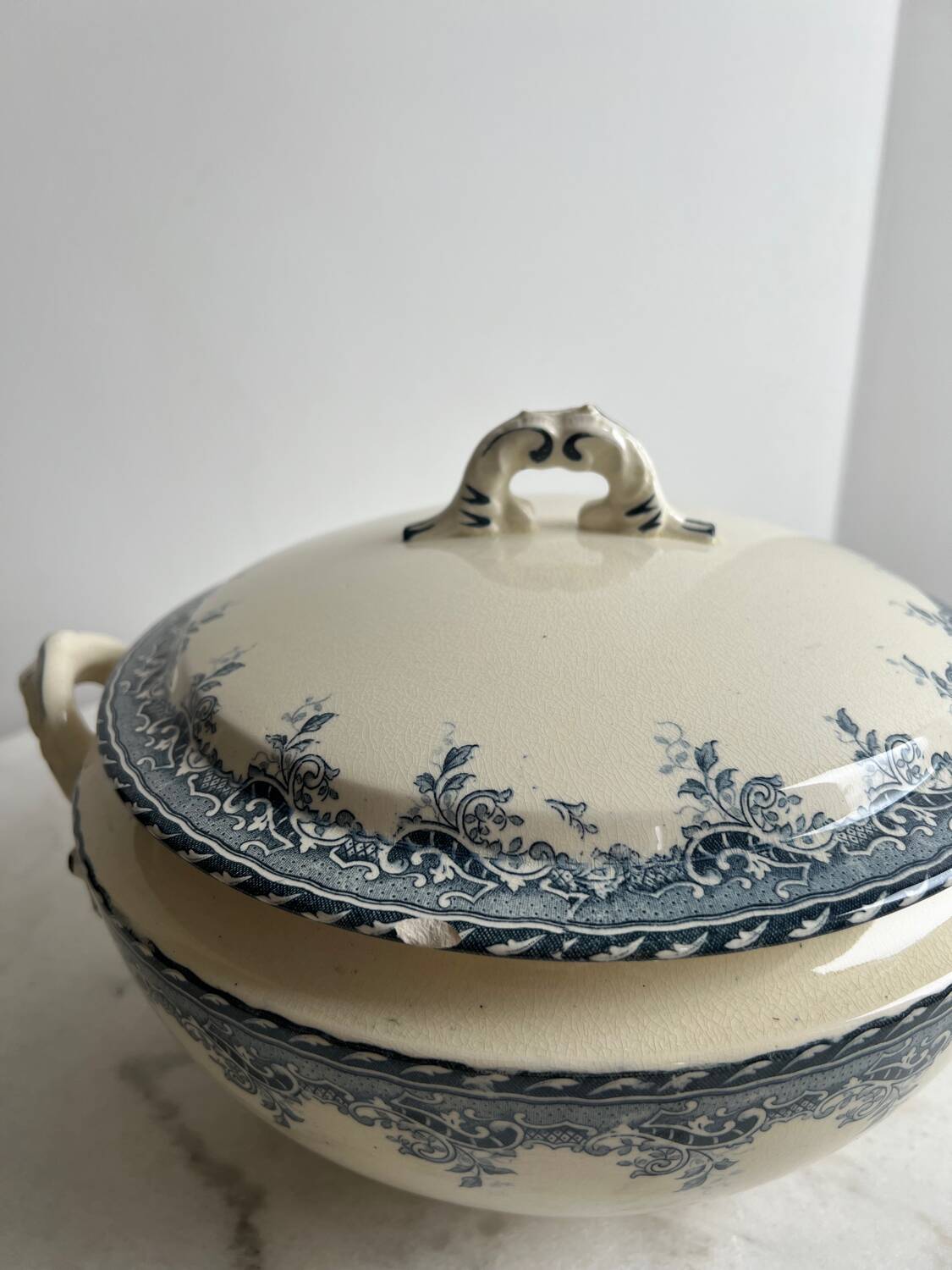 Ironstone soup tureen