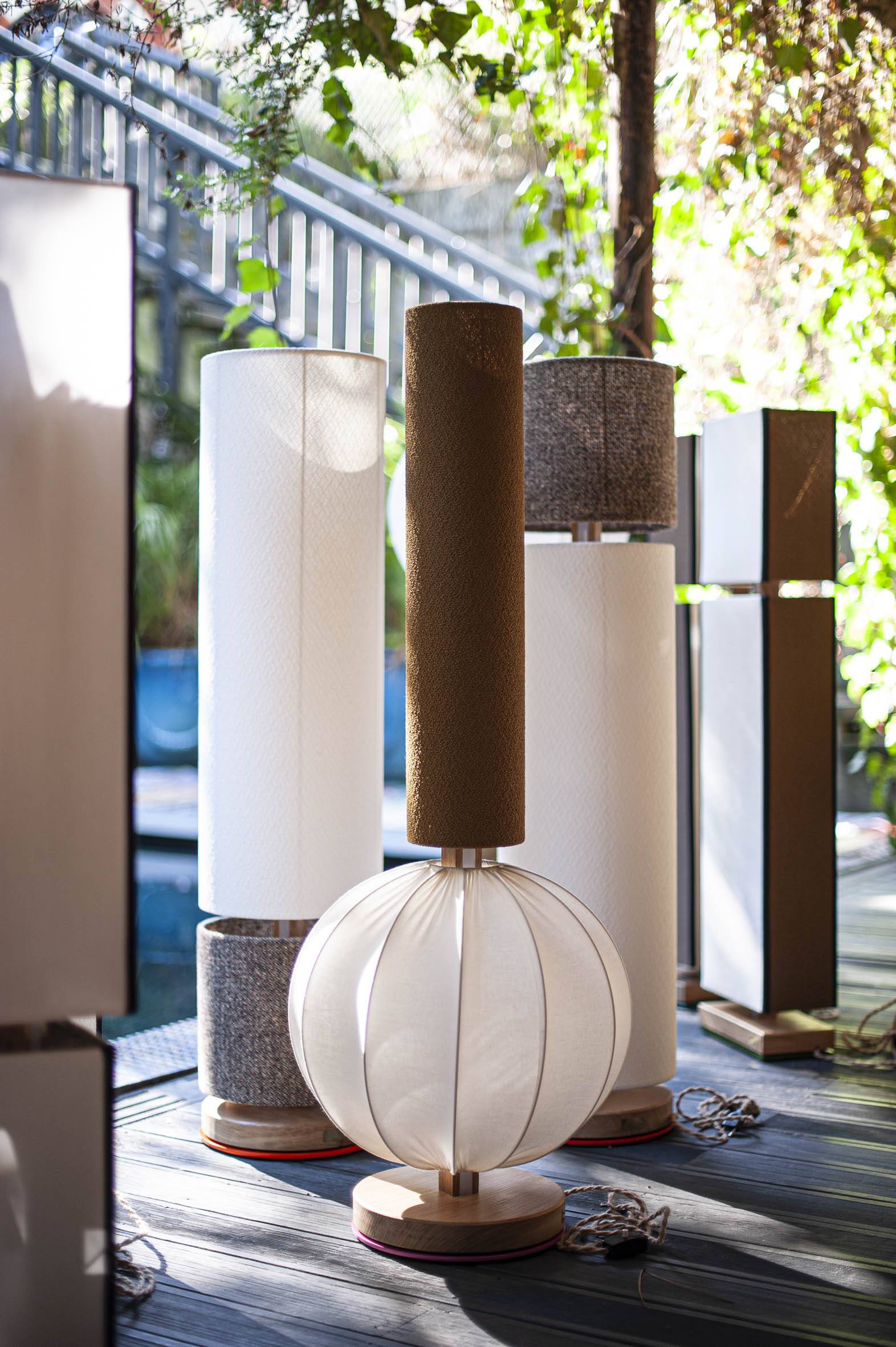 Lampadaire Mima #2, années 2000, Coton / Angélique Delaire /