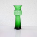 Large green Tang-Li vase by Morales Schildt for Kosta