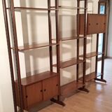 Vintage Modular Teak Bookcase, 1960s