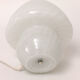 Vintage white mushroom lamp by Glashutte, 1960 Germany.
