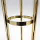 1970's italian metal & glass floor lamp