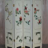 Vintage folding screen in hard stone