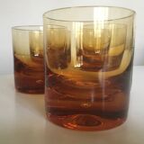 Set of 5 XXL glasses cups 1960