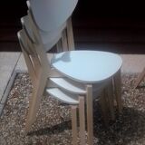 Set of 12 Scandinavian chairs
