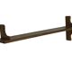 Vintage wall shelve rack bookshelf in oak wood minimalist