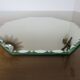 Beveled octagonal mirror 40s 50s 31x31cm