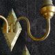 3 Art Deco cloisonné enamel wall lights