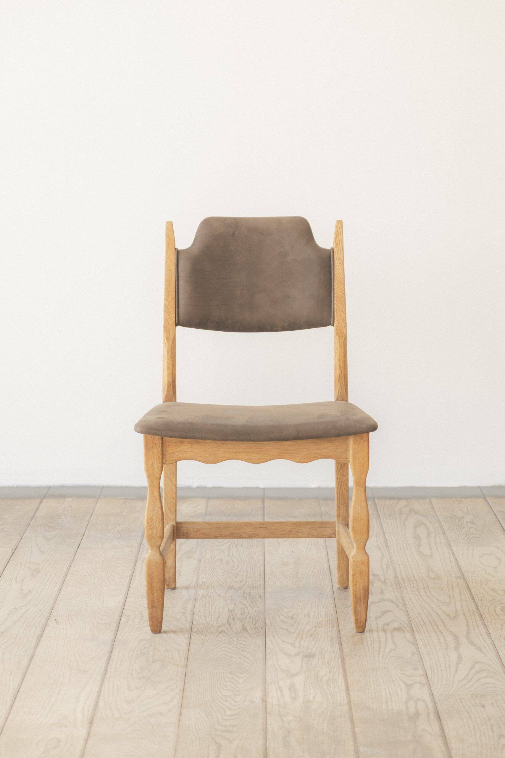 Henning Kjærnulf Razor Blade, dining chair (set of four)