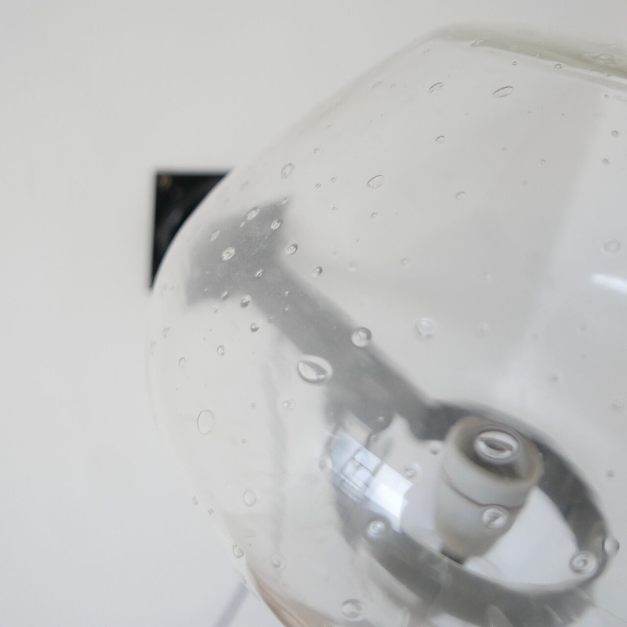 Mid-century glass wall light