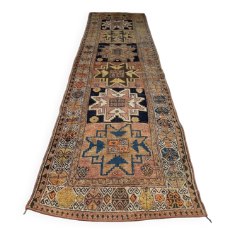 Tapis turc antique, 326 x 96 cm