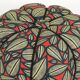 up to 3 Art Deco stools by Jindrich Halabala, leaf pattern, pouf, ottoman, 1930s