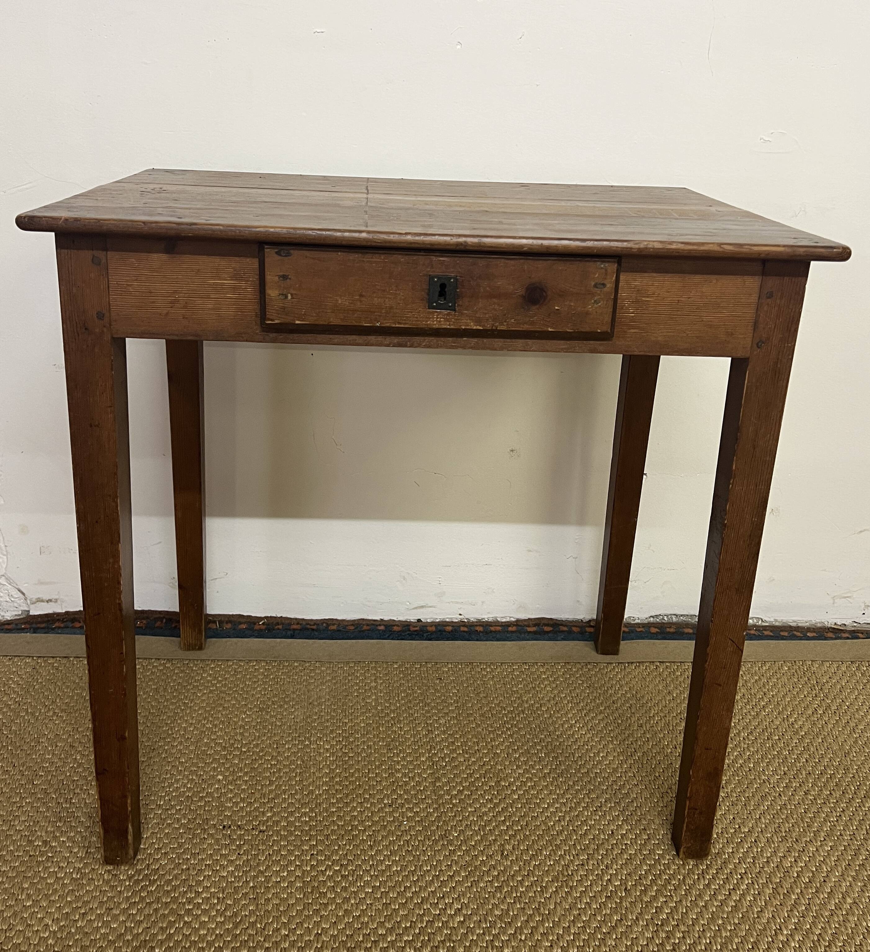 Small farm table / Small vintage wooden desk