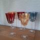 5 verres en cristal de Fains les source de la Meuse