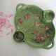 Strawberry serving dish, vintage