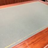Classic English Desk with Green Leather