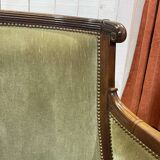 19th century Empire mahogany bench