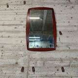 Scandinavian teak mirror