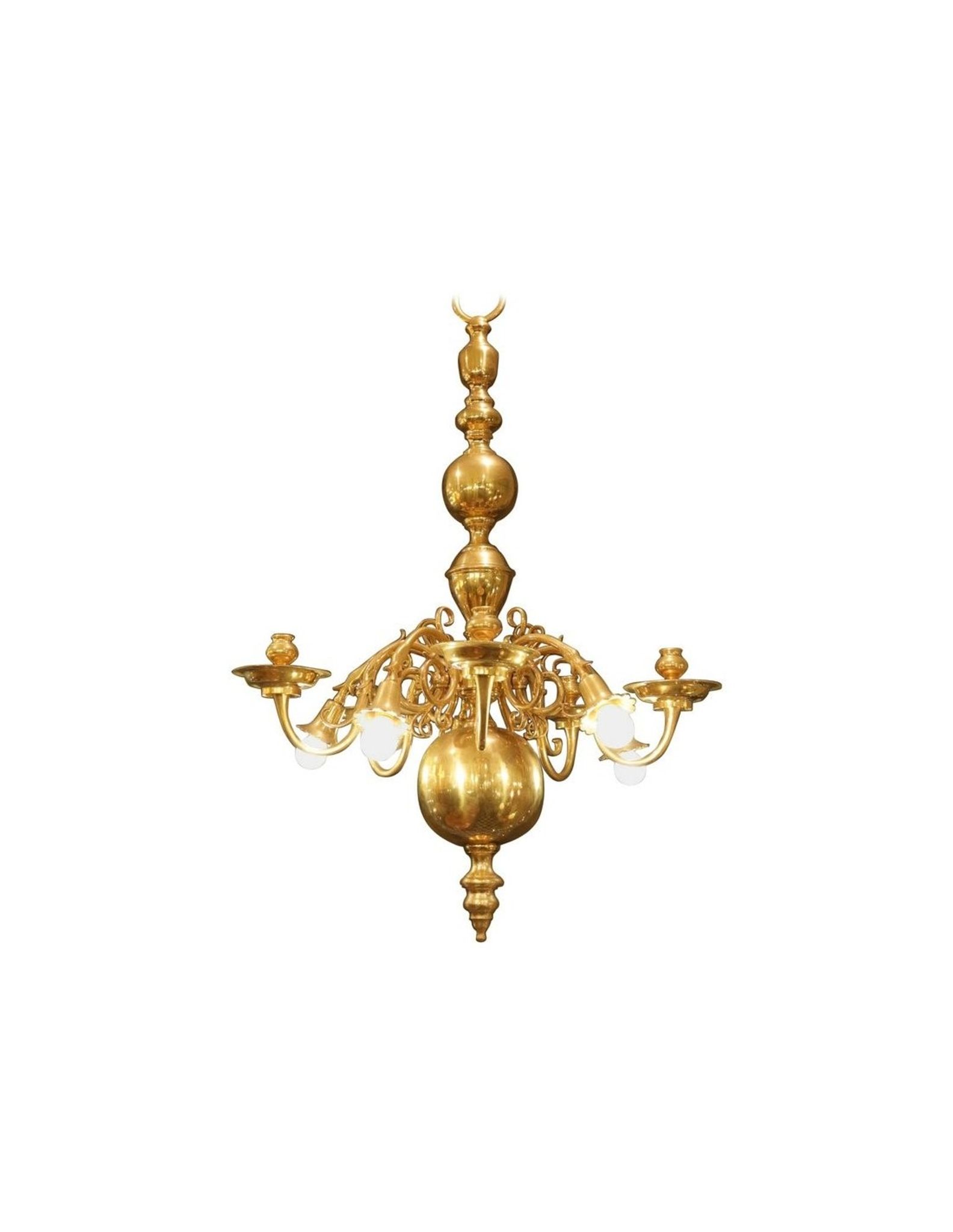 19th century Dutch style chandelier