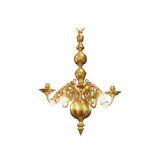 Lustre de style hollandais du 19ème siècle