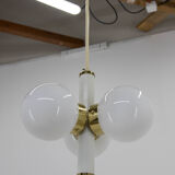 Space age chandelier sputnik by Elektroinstala decín, 1960s