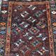 Tapis ancien Kurde Turquie laine fait main 112x200 cm