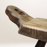 Tripod wooden farmhouse chair