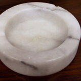 Italian ashtray in Carrara marble