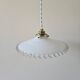 Vintage suspension in lace opaline.
