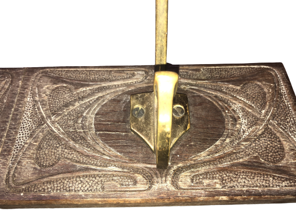 Art nouveau coat rack