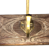 Art nouveau coat rack