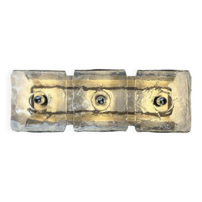 grands plafonniers ou appliques verre Murano probablement Mazzega