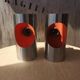 Paire d'appliques murales vintage 70s