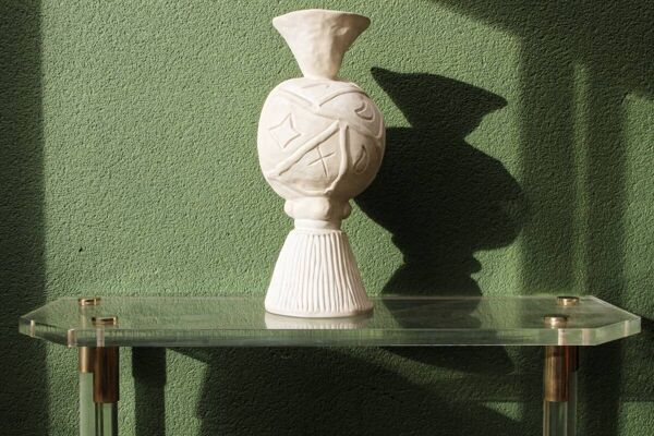 Vase en céramique attribué à Pierre Casenove, France 1950-60