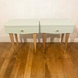 Pair of vintage bedside tables