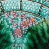 Ancienne assiette barbotine Villeroy et Boch