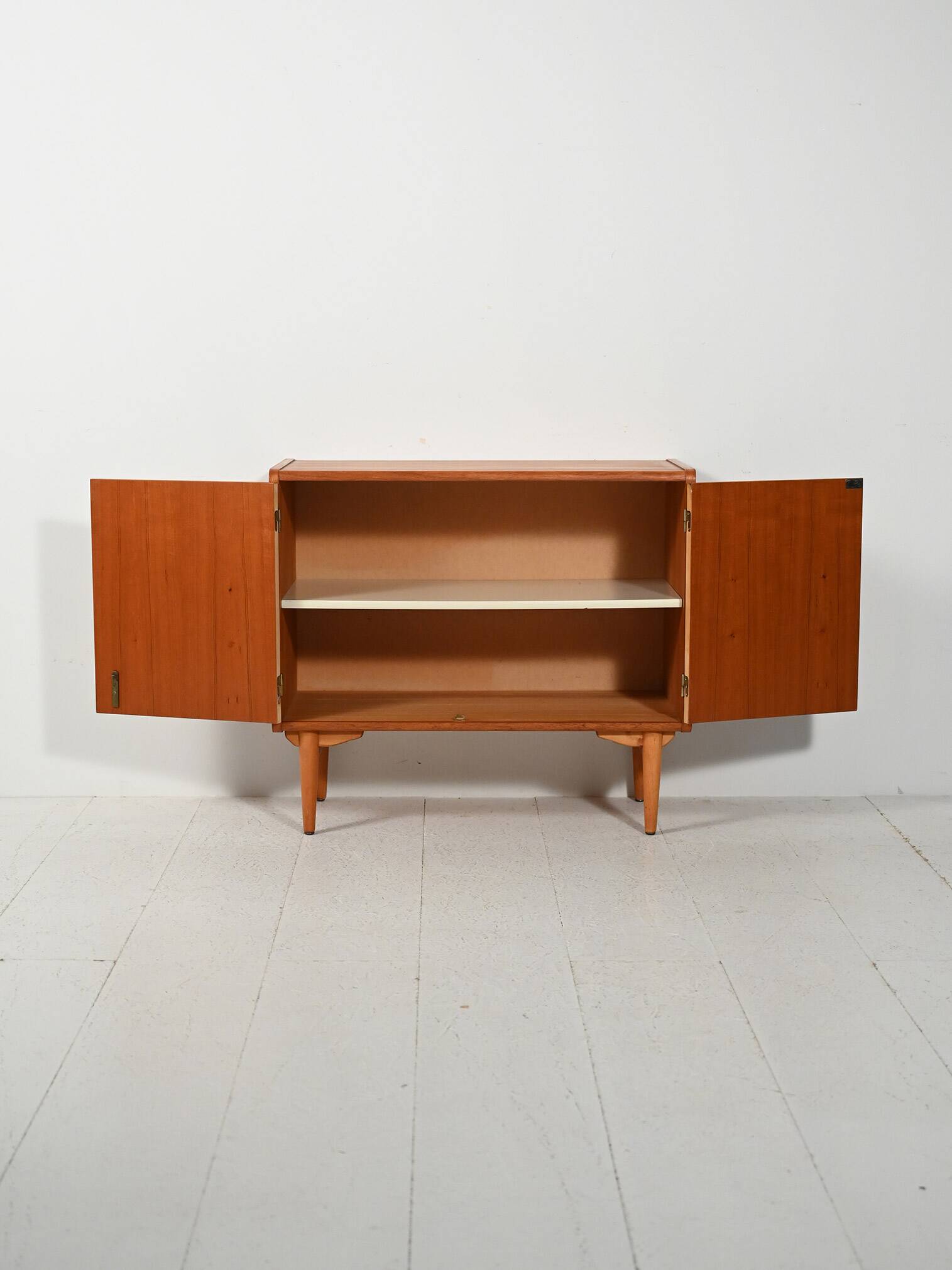 Scandinavian teak and oak cabinet by Sonett, 1960s