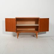 Cabinet en teck et chêne scandinave par Sonett, années 1960