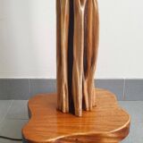 Vintage driftwood & mahogany floor lamp 1960s