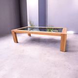 Solid wood coffee table from the 70s