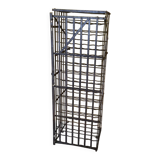 French metal wine vault from Rigidex, from the mid 1900s