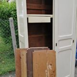 Large Parisian wardrobe sliding doors 50/60s