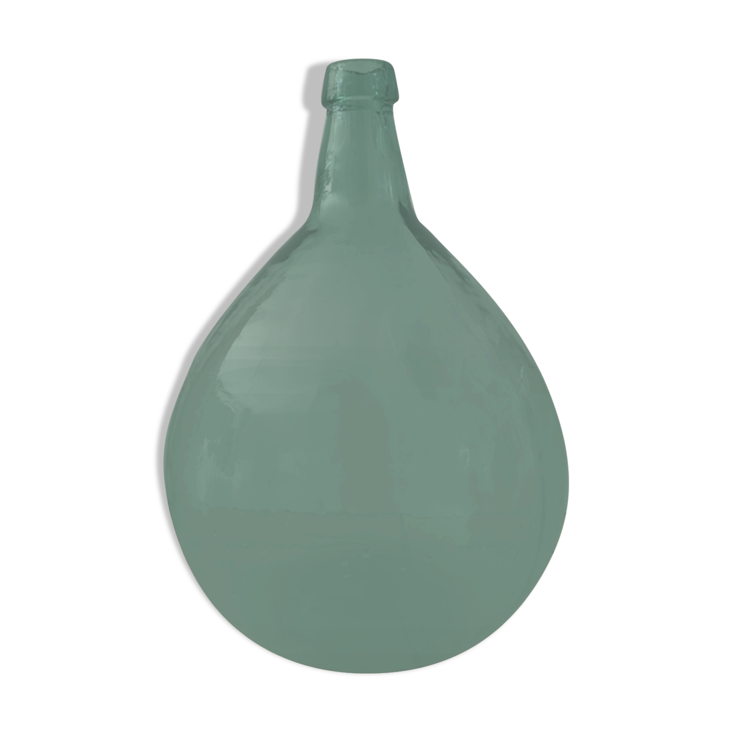 Demijohn 15 liters green