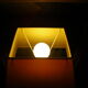 Lampe de salon/burau à poser en fer forgé années 70