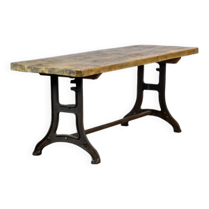 Table industrielle Avec