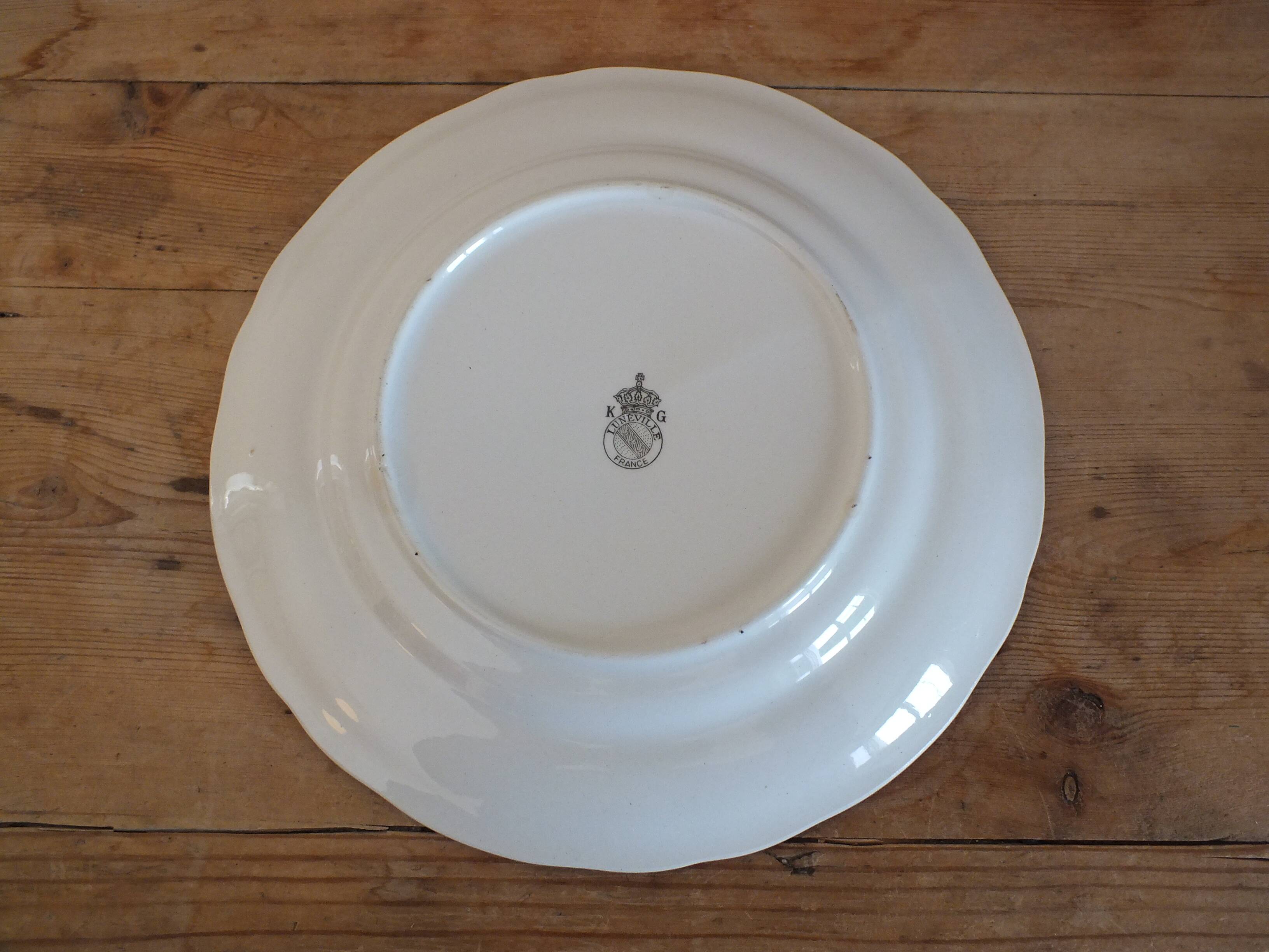 6 flat plates Lunéville KG street light model for starters