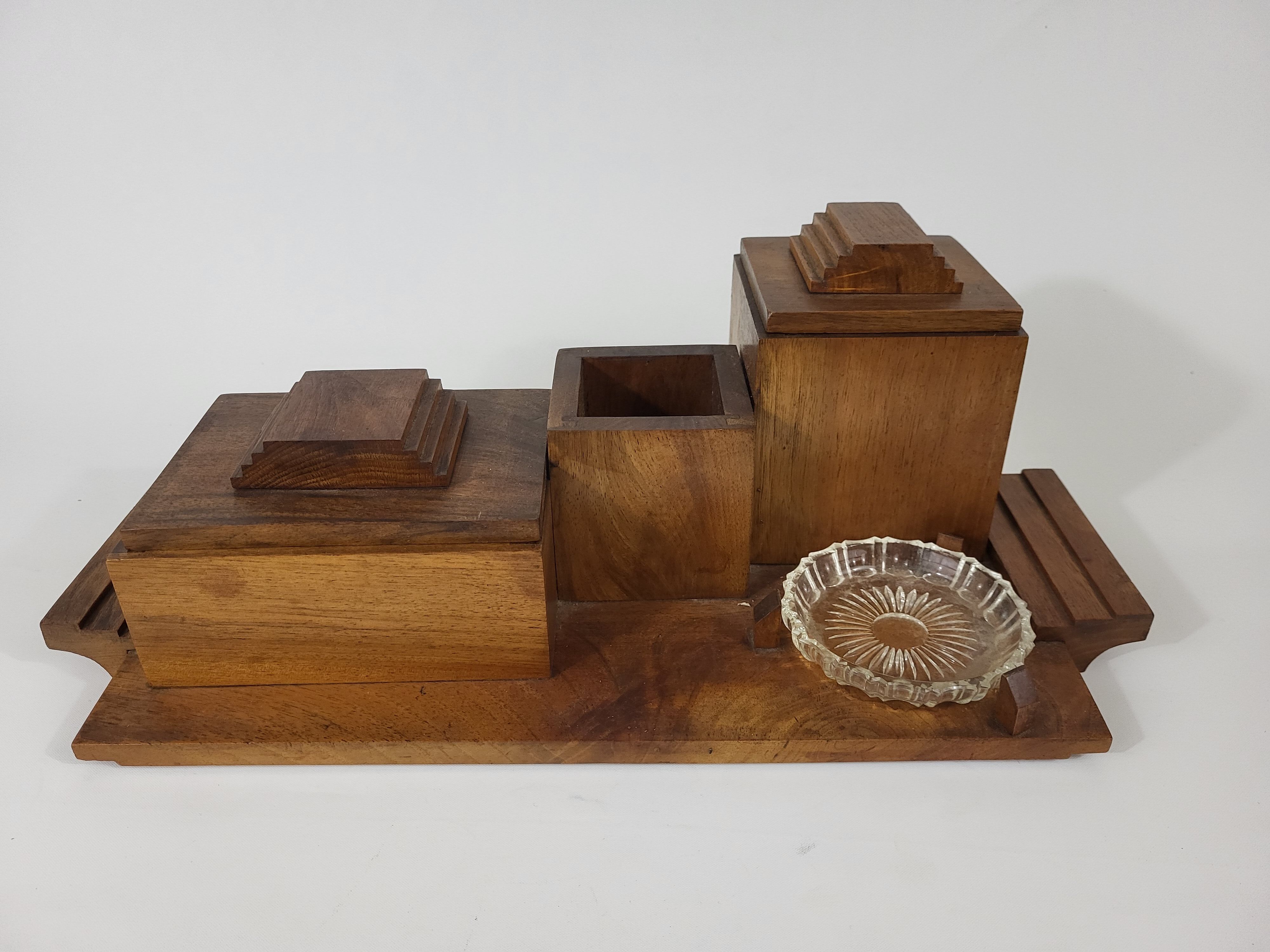 Art Deco office storage box