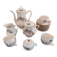 Antique café or tea service, 21 pieces - Limoges